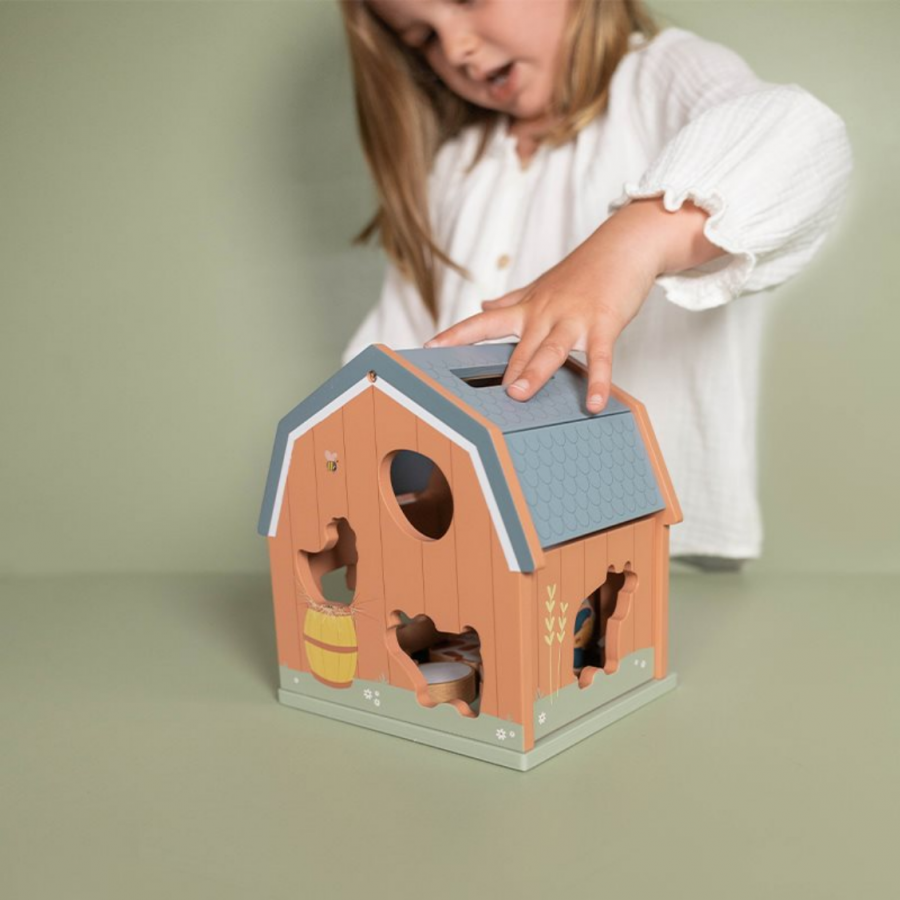 Gioco di incastri il pollaio di LITTLE FARM 2