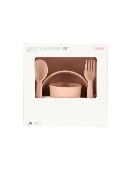 Set pappa 6 pezzi Light Pink