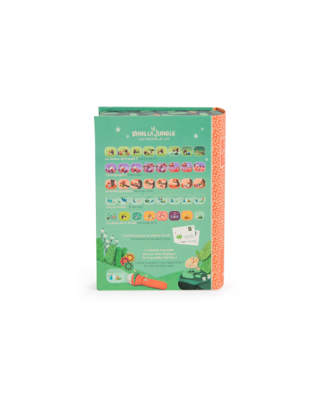 Cofanetto con lampada proiettore storie della buona notte - Dans la jungle