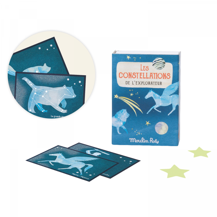 Costellazioni 30 stelline fosforescenti