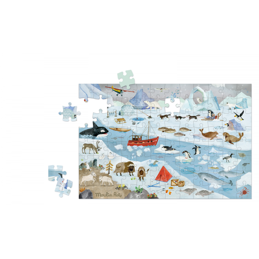 Puzzle La banchisa, 96pz 2