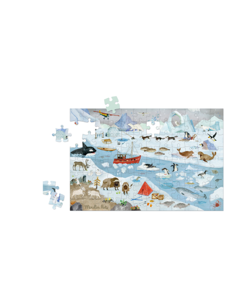 Puzzle La banchisa, 96pz