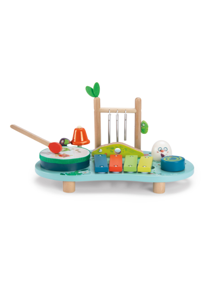 Tavolo Multi Attività Musicale In Legno - Giungla