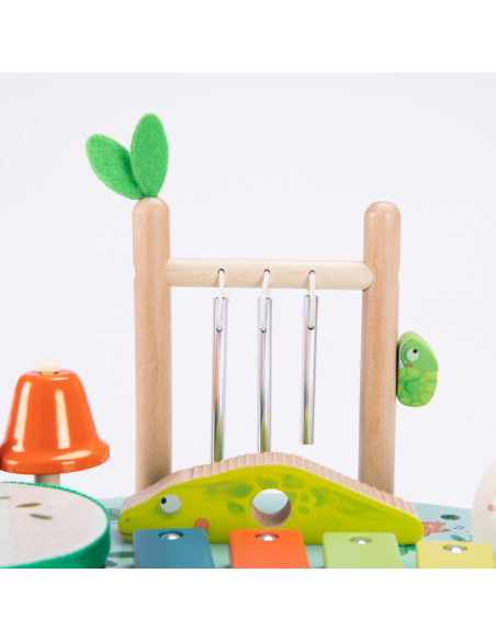 Tavolo Multi Attività Musicale In Legno - Giungla