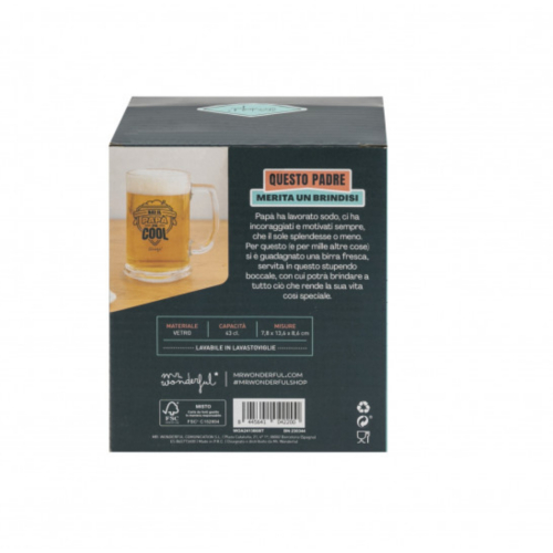 Boccale di birra - Sei il papà più cool