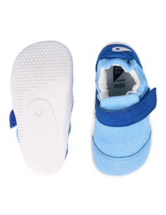 Scarpa primi passi Xplorer Go Organic - Powder Blue + Snorkel Blue 2