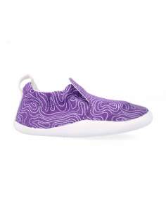 Scarpa primi passi Xplorer Scamp Organic - Wild berry topographic 2