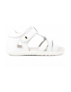 Step up sandalo aperto bianco - Bobux - scarpe per i primi passi
