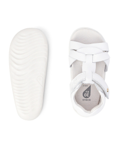 Step up sandalo aperto bianco - Bobux - scarpe per i primi passi 2