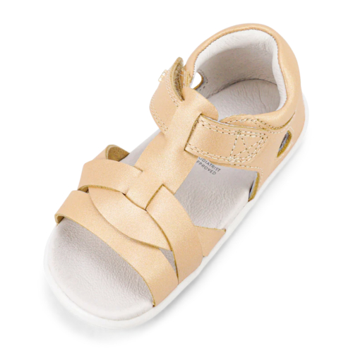 Step up sandalo aperto Cove oro - Bobux - scarpe per i primi passi Step up sandalo aperto Cove oro - Bobux - scarpe per i primi passi