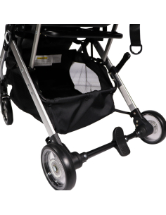 Passeggino Vivo - Grigio/Argento - Schienale Regolabile 2