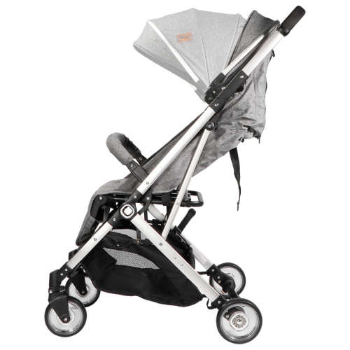 Passeggino Vivo - Grigio/Argento - Schienale Regolabile Passeggino Vivo - Grigio/Argento - Schienale Regolabile