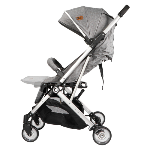 Passeggino Vivo - Grigio/Argento - Schienale Regolabile Passeggino Vivo - Grigio/Argento - Schienale Regolabile