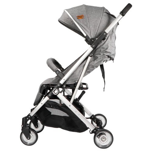 Passeggino Vivo - Grigio/Argento - Schienale Regolabile Passeggino Vivo - Grigio/Argento - Schienale Regolabile
