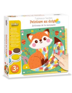 Dipingi con le dita - Animali del bosco