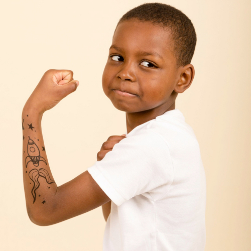 Tattoopen Pennarello per tatuaggi Temporaneo - Nero - dermatologicamente testato