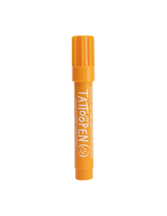 Tattoopen Pennarello per tatuaggi Temporaneo - Arancio - dermatologicamente testato 2