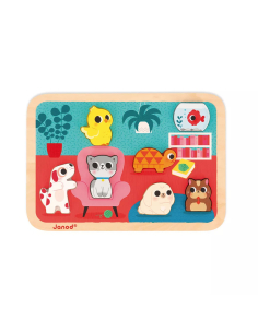 Puzzle Chunky Animali Domestici 7 pezzi