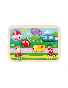 Puzzle Chunky I Veicoli 7 pezzi