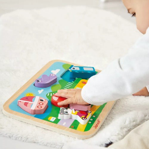 Puzzle Chunky I Veicoli 7 pezzi