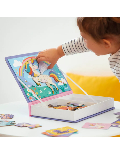 Magnéti'Book Libro magnetico - Unicorno 2