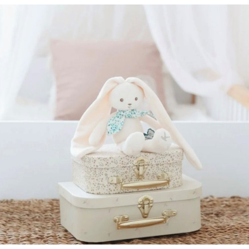 Peluche CONIGLIETTO crema 25CM con elegante scatola Peluche CONIGLIETTO crema 25CM con elegante scatola