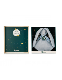 Dou Dou CONIGLIETTO Blue con elegante scatola