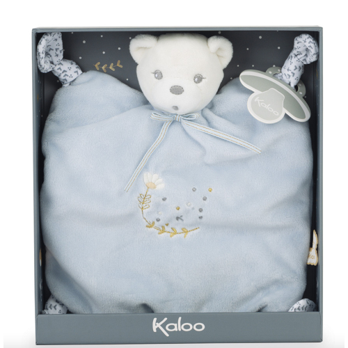 Doudou Nodi Orsetto Azzurro con elegante scatola