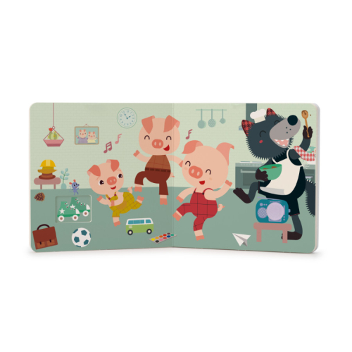 Libro tattile e sonore "Sweet Louis"