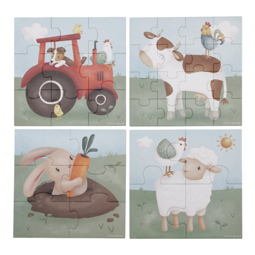Puzzles 4 In 1 - Little Farm Puzzles 4 In 1 - Little Farm