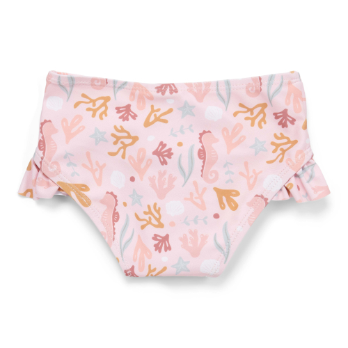Costume mutandina con volant bimba OCEAN DREAMS PINK UPF 50+ Costume mutandina con volant bimba OCEAN DREAMS PINK UPF 50+