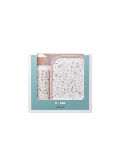 LUNCH SET - Porta merenda e borraccia pop-up FLOWER & BUTTERFLIES 2