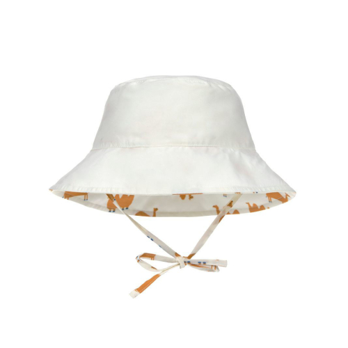 Cappellino reversibile con protezione solare - Camel nature