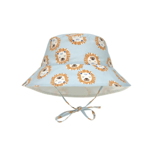 Cappellino reversibile con protezione solare - Lion powder blue