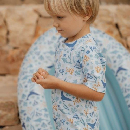 GOMMONE GONFIABILE - OCEAN DREAMS BLUE 100x67 CM