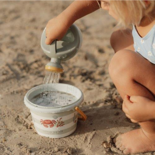 Set da spiaggia 5 pezzi con paletta e secchiello Fresh Greens