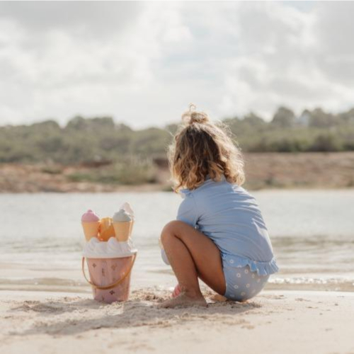 Set da spiaggia Gelati e Cupcake Ocean Dreams Pink