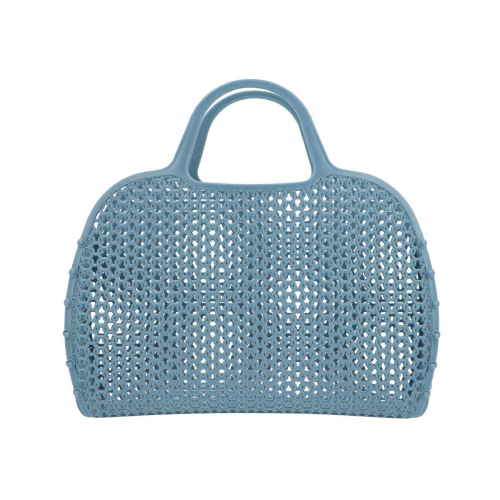 Borsa Plastica Retro Vintage Blue