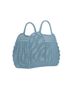 Borsa Plastica Retro Vintage Blue 2
