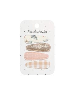 Clip per capelli - Flora Fabric