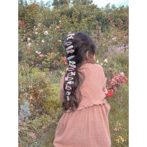 Clip per capelli - Flora Butterfly