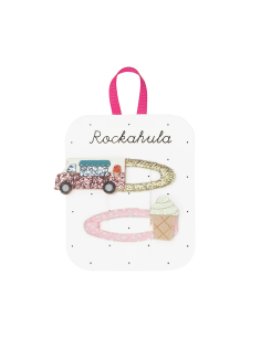 Clip per capelli a fiocco - Ice Cream Van