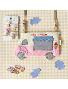 Clip per capelli a fiocco - Ice Cream Van 2