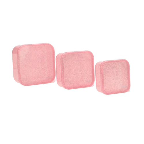 Set di 3 Scatoline Snack Glitter Gloss