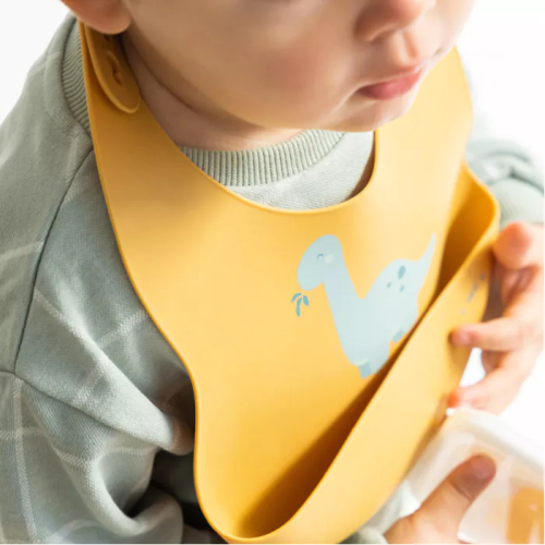 Bavaglino in silicone Gelato Rosa