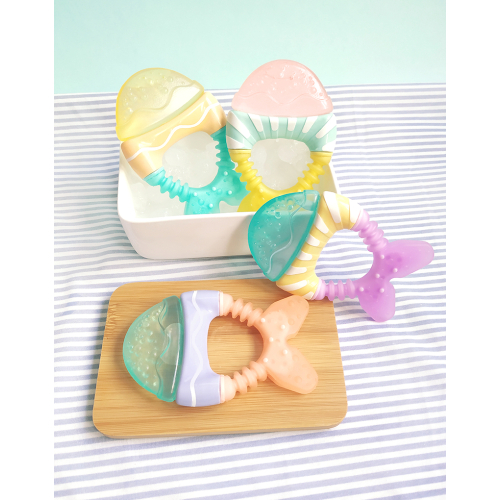 Massaggiagengive ad acqua Pesciolino - Menta e Viola