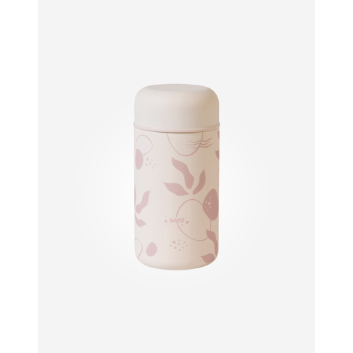 Thermos con Cucchiaio in Acciaio 500 ml - Sabbia