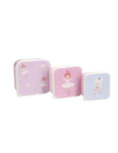 Set di 3 Scatoline Snack Ballet