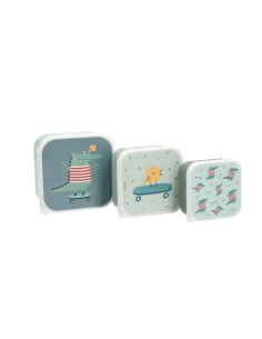 Set di 3 Scatoline Snack Croc