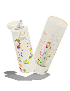Borraccia termica 350ml con cannuccia - Yellow School